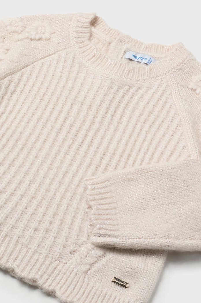 Mayoral sweter niemowlęcy 2324.4G.Baby.9BYH beżowy AW24