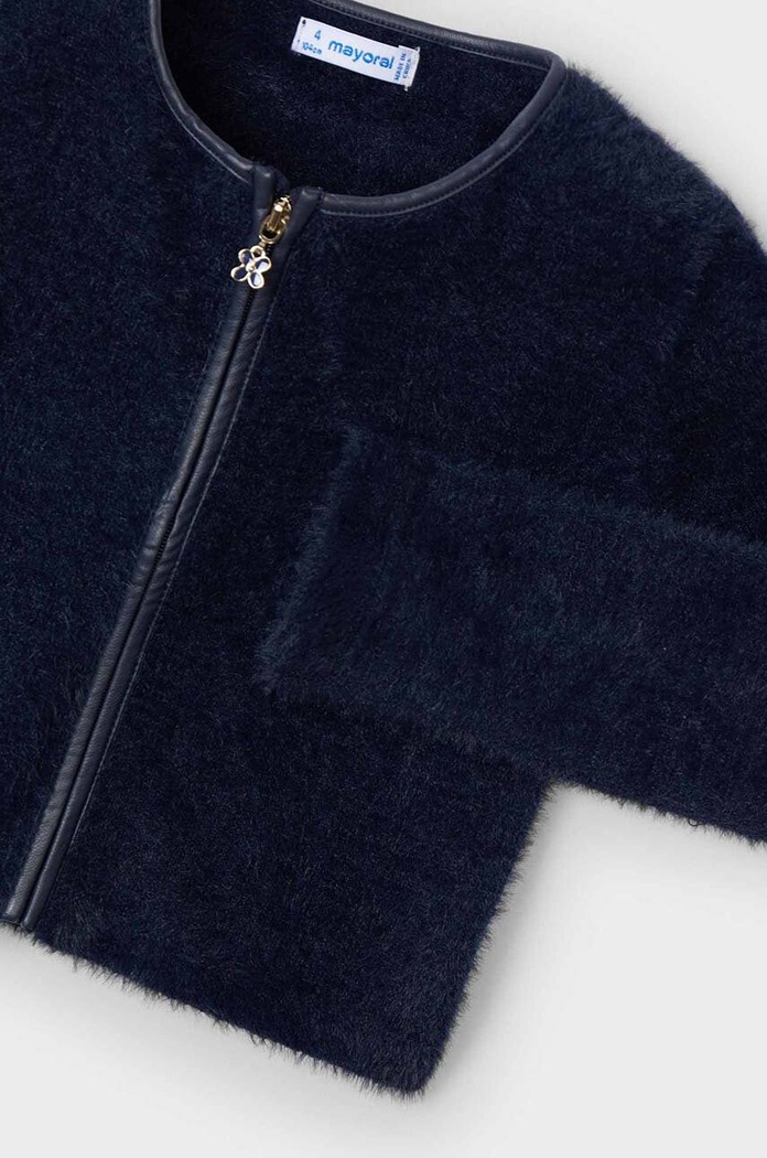 Dječji kardigan Mayoral 4363.6E.Mini.9BYH mornarsko plava AW24