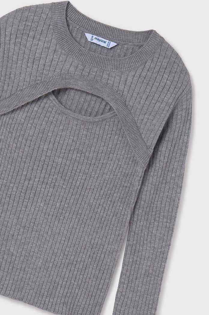 Fete Mayoral pulover copii 7308.8F.Junior.9BYH gri