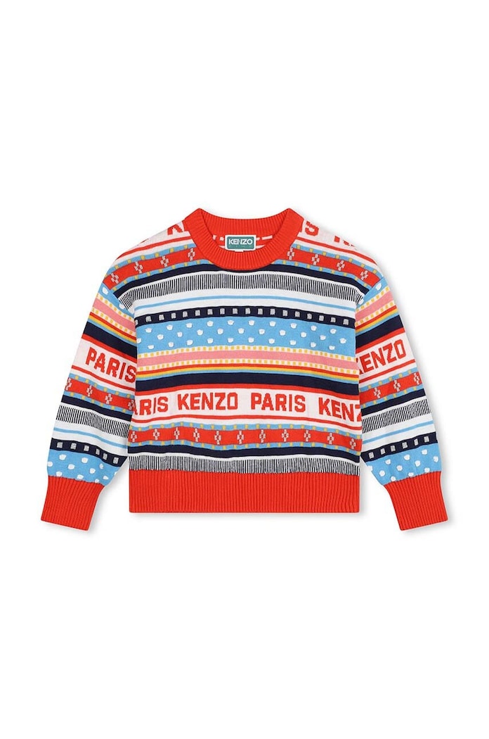 Otroški pulover Kenzo Kids Srednje debeline pisana K60666.86.108