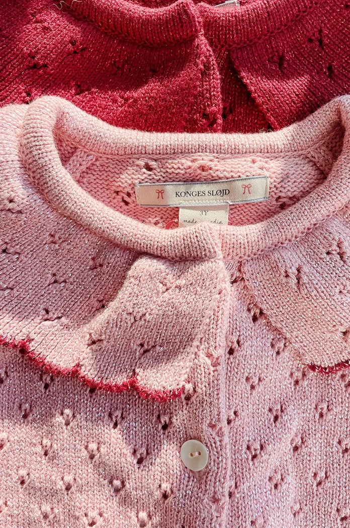 Detský sveter Konges Sløjd HOLIDAY KNIT CARDIGAN KS101994.G