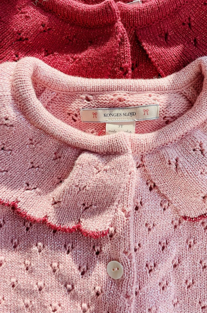 Detský sveter Konges Sløjd HOLIDAY KNIT CARDIGAN KS101994.G
