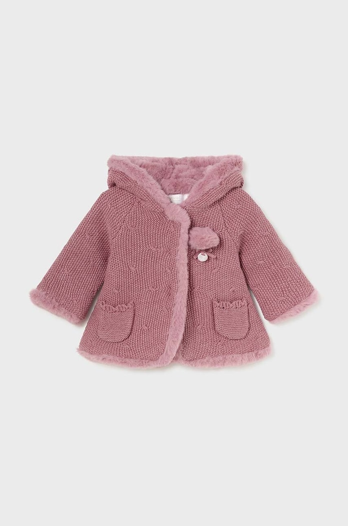 Mayoral Newborn cardigan bebe 2304.2N.Newborn.9BYH roz AW24