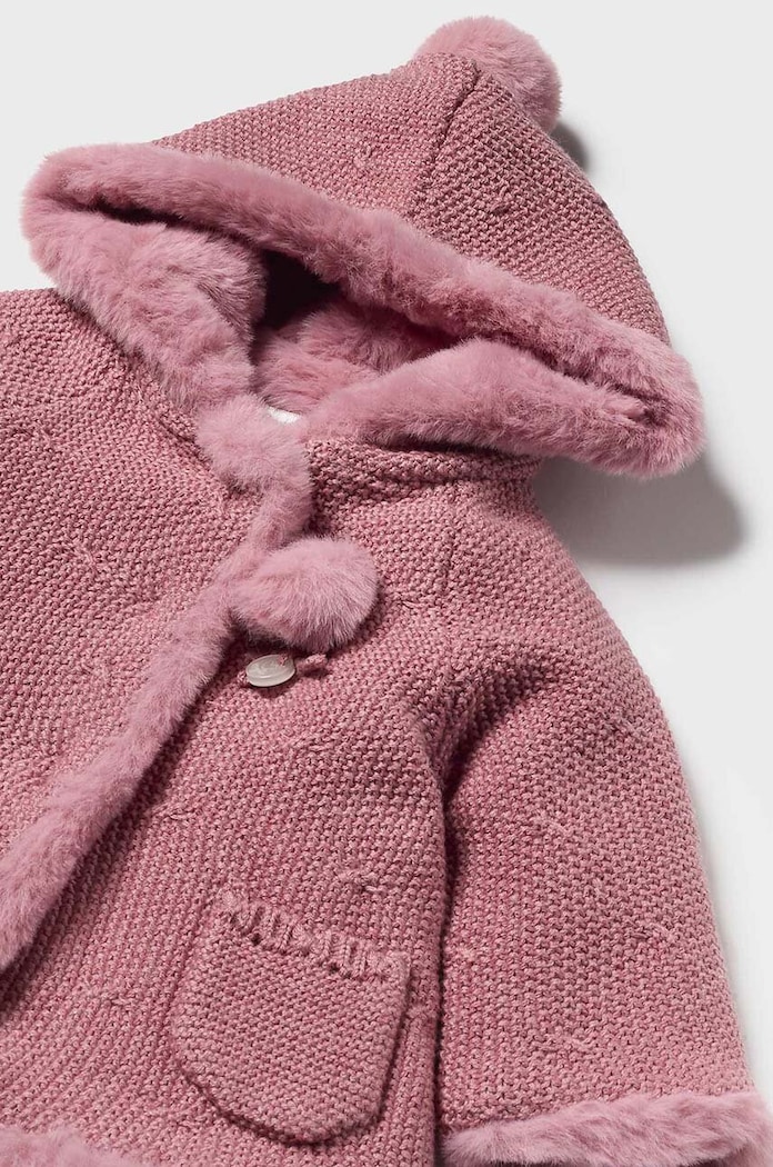 Fete Mayoral Newborn cardigan bebe 2304.2N.Newborn.9BYH roz