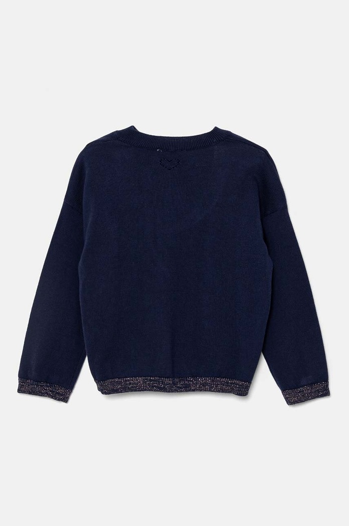 United Colors of Benetton cardigan copii 1198H5004.P.Seasonal bleumarin AW24