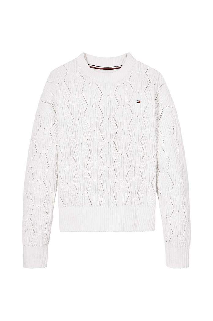 Детски пуловер Tommy Hilfiger KG0KG08153.9BYH. бежов NC24