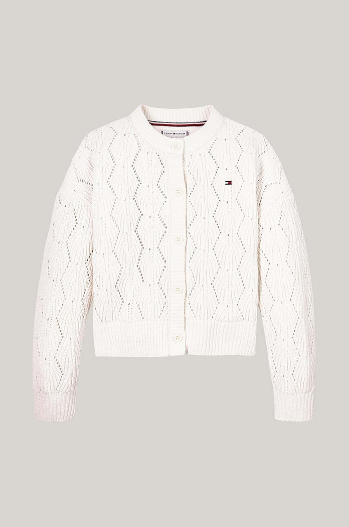 Детска жилетка Tommy Hilfiger KG0KG08154.9BYH. бежов AW24
