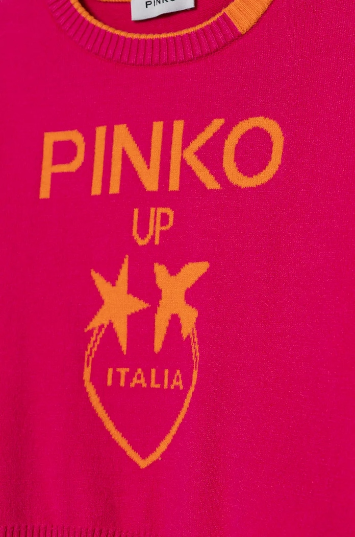 Djevojčice Dječji pulover Pinko Up F4PIJGJP087 roza