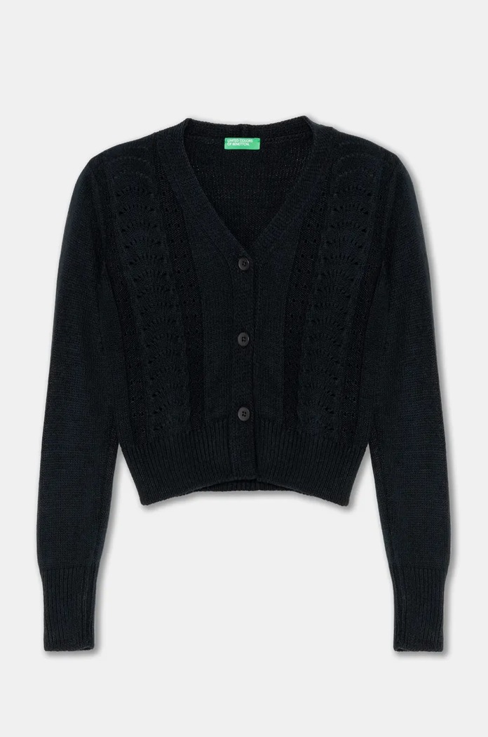 Παιδικό πουλόβερ United Colors of Benetton άλλο μαύρο 1370C601Q.G.Seasonal