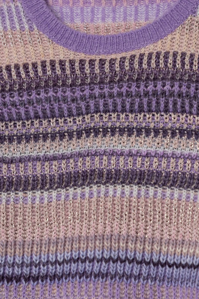 United Colors of Benetton pulover pentru copii din amestec de lana 116QQ107L.G.Seasonal violet AW24