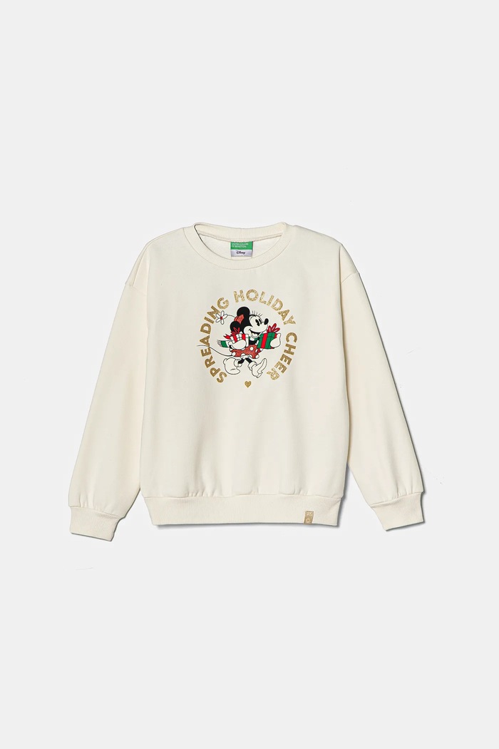 United Colors of Benetton bluza dziecięca pozostałe beżowy 3J73C10LB.G.Seasonal
