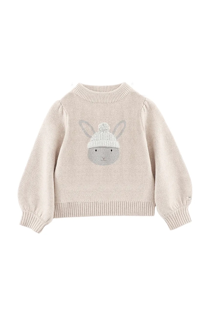 Donsje gyapjú baba pulóver Denna Merino Wool Sweater Bunny 4090701.56.92 bézs AW24