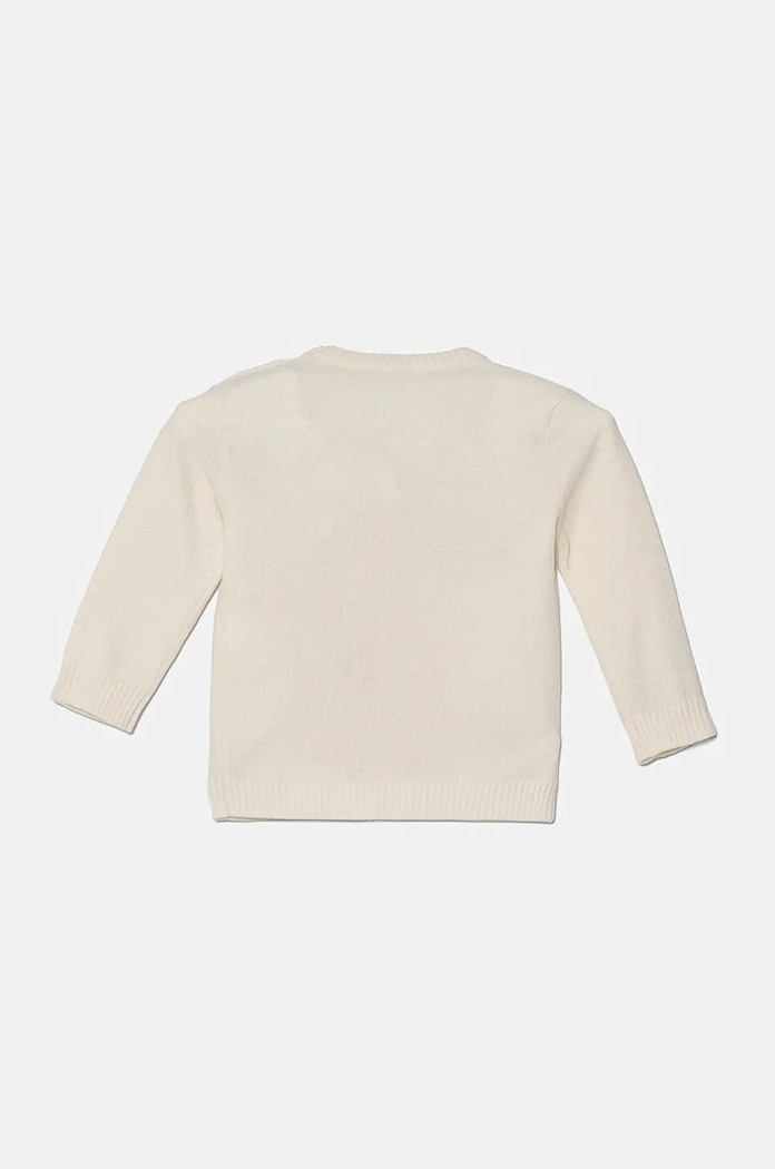 Kojenecký svetr United Colors of Benetton 16AKA1017.W.Seasonal béžová AW24