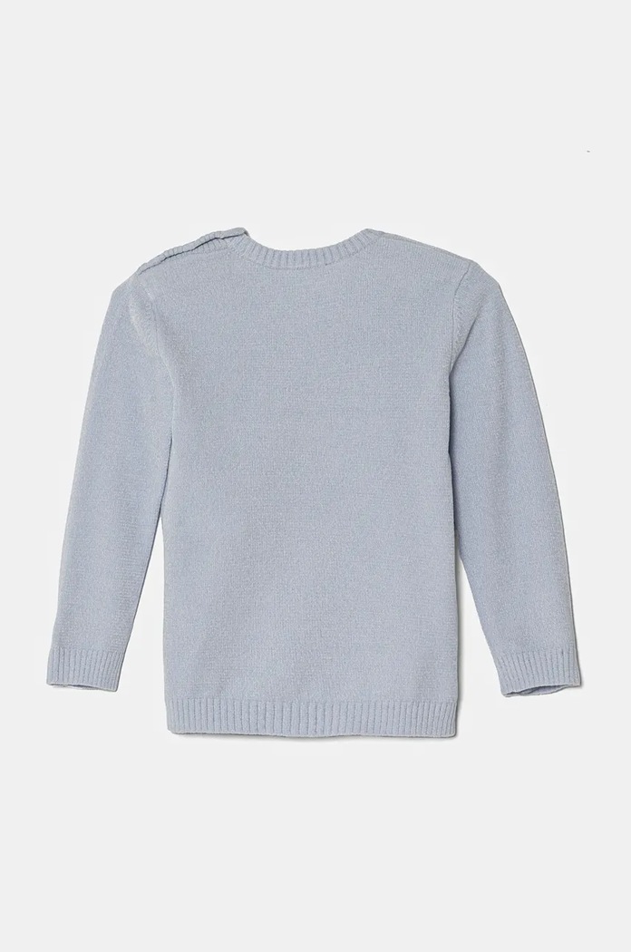United Colors of Benetton pulover bebe 16AKA1017.W.Seasonal albastru AW24
