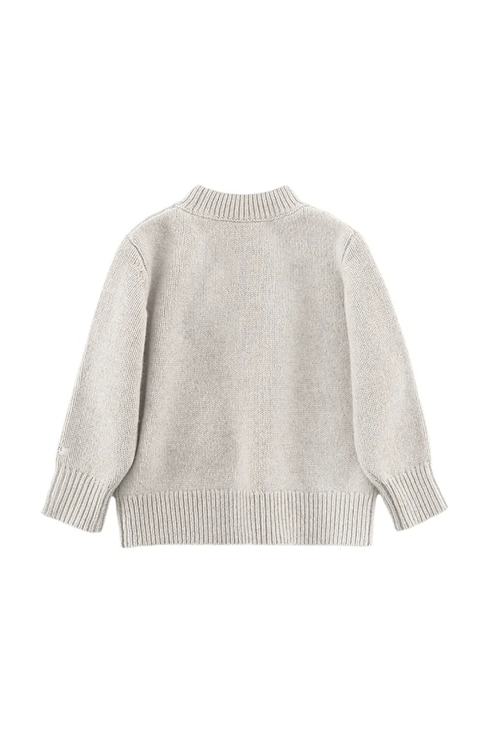 Vuneni dječji pulover Donsje Denn Merino Wool Sweater Dog 4083505.56.92 bež AW24
