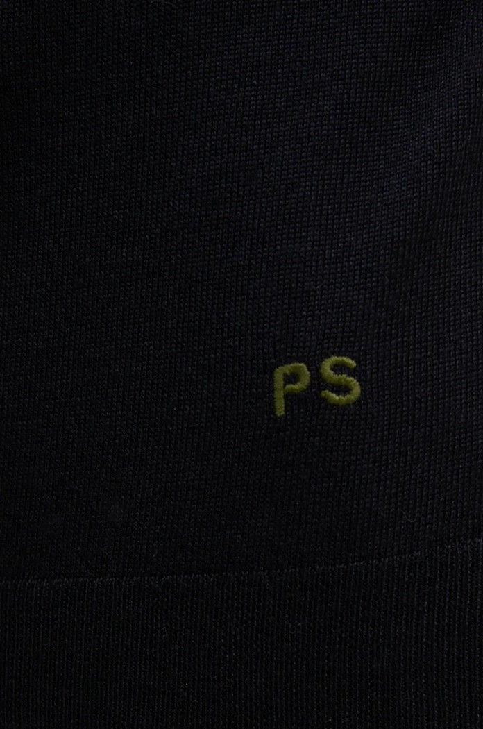 Вълнен пуловер PS Paul Smith M2R.203Y.N21861 тъмносин