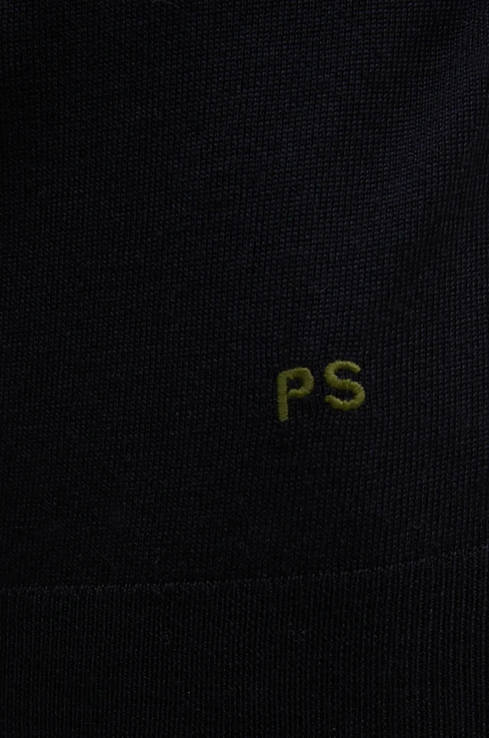 Вълнен пуловер PS Paul Smith M2R.203Y.N21861 тъмносин