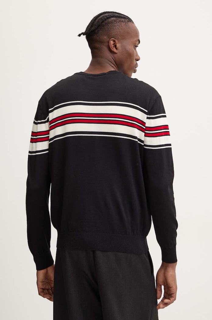 Ruházat MSGM gyapjú pulóver 3740MM208.247594 fekete