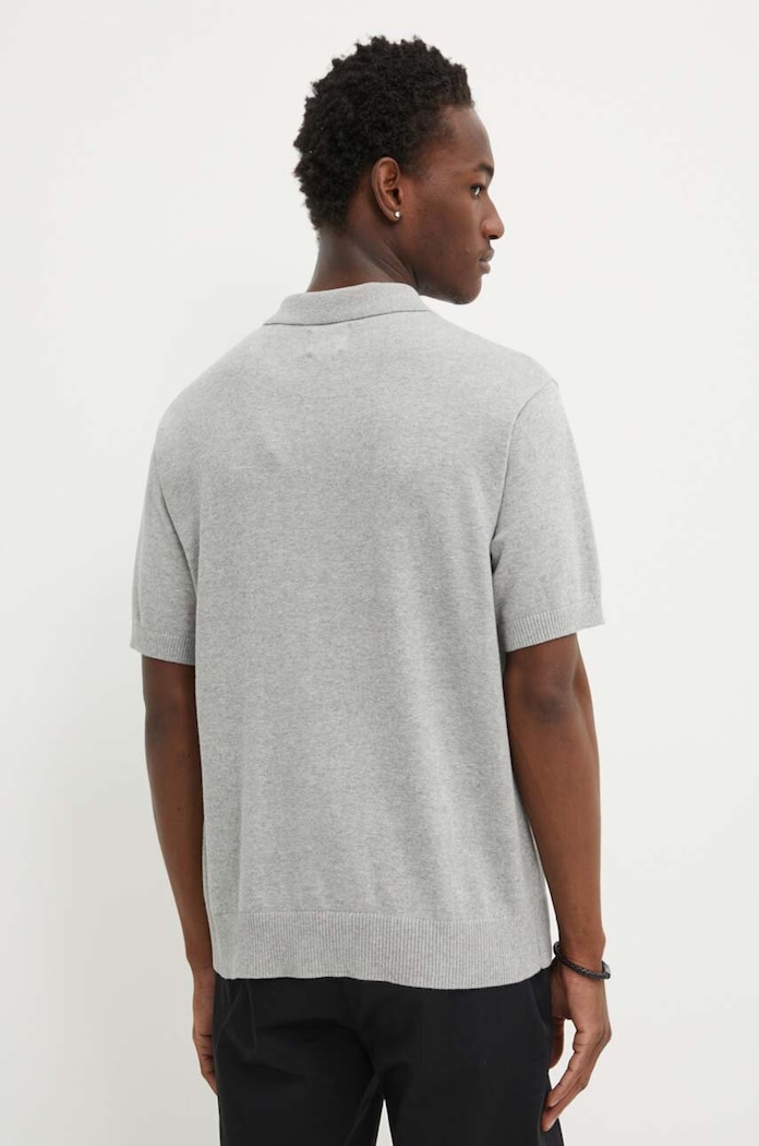 Odzież Levi's polo bawełniane A7294 szary