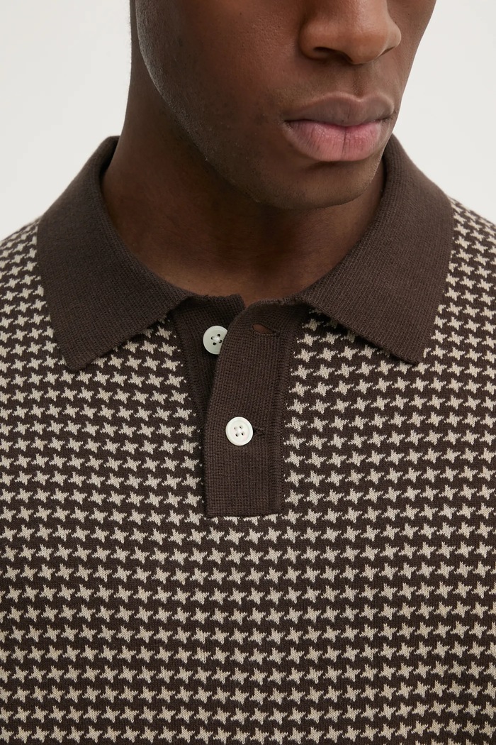 Polo de bumbac Levi's maro A7294