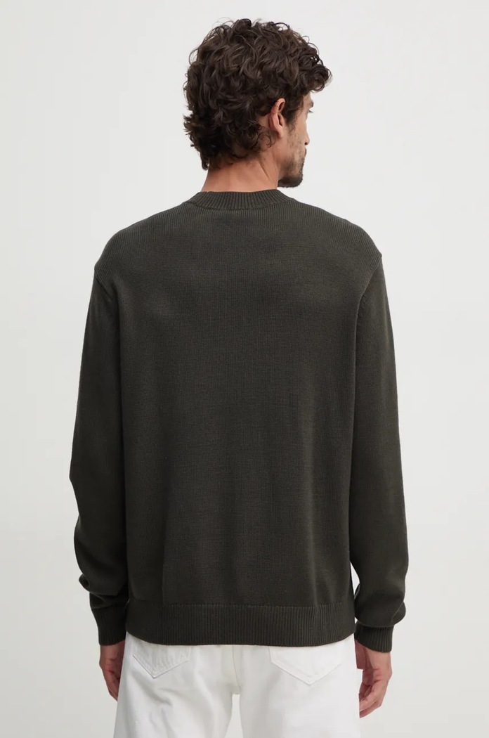 Oblečení Svetr z vlněné směsi Armani Exchange 6DZM1F.ZM1LZ zelená