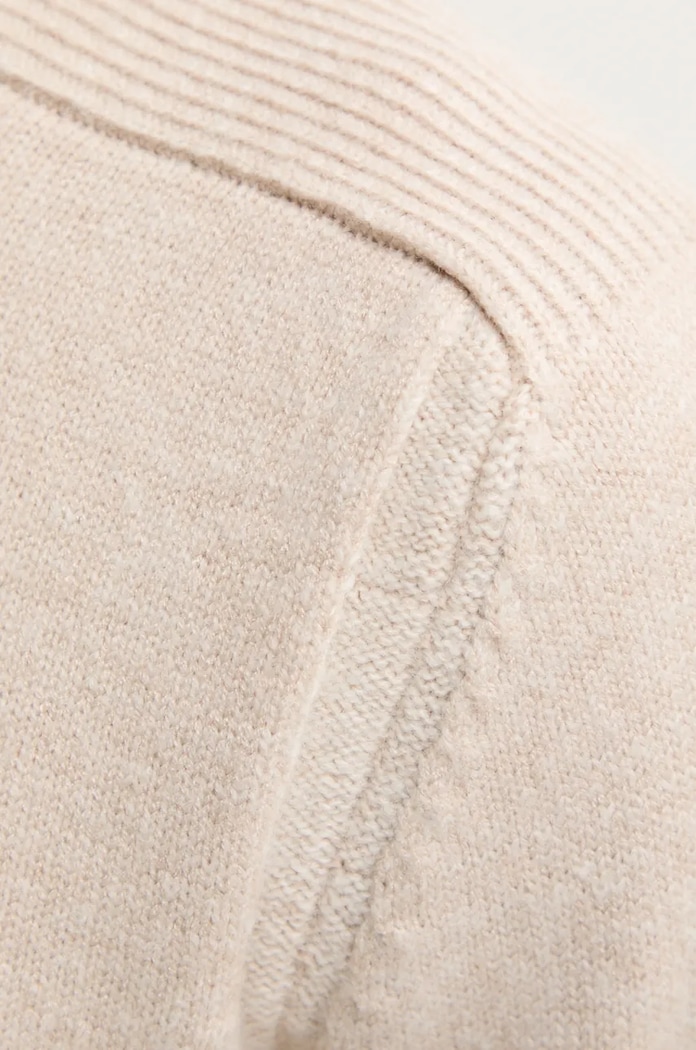 Svetr z vlněné směsi United Colors of Benetton 116QU108T béžová