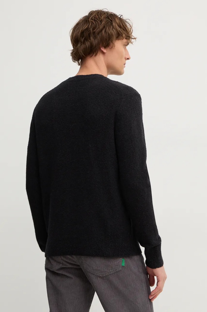 Odzież United Colors of Benetton sweter z domieszką wełny 10R2U108E szary