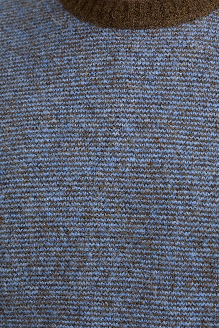 United Colors of Benetton sweter wełniany 103AK108O niebieski