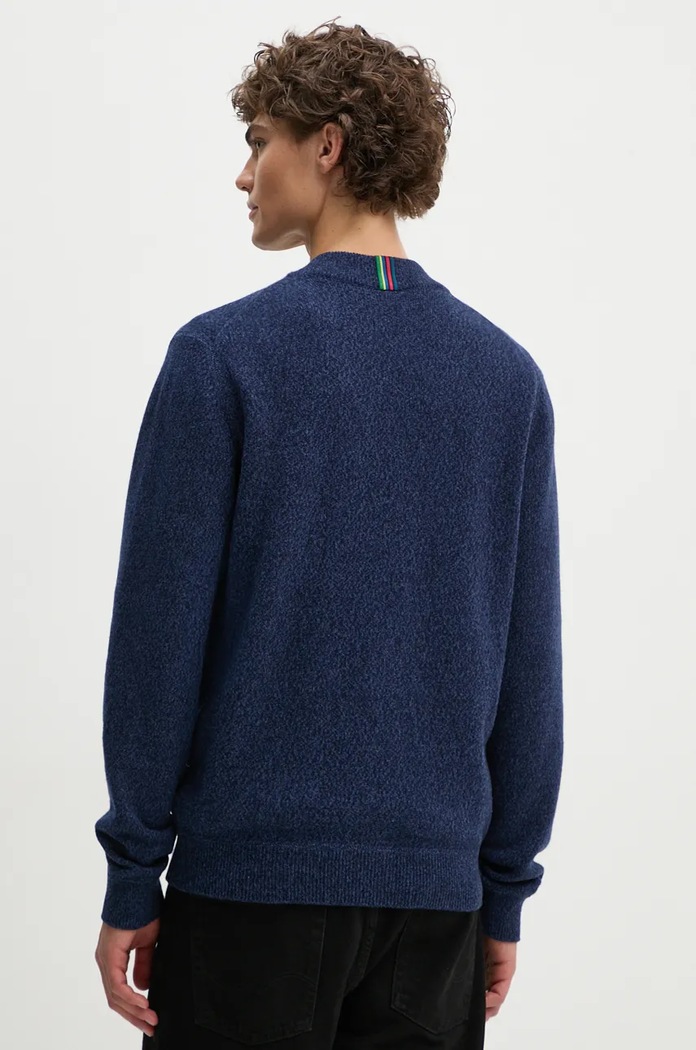 Oblečení Vlněný svetr PS Paul Smith M2R.535X.L21935 námořnická modř