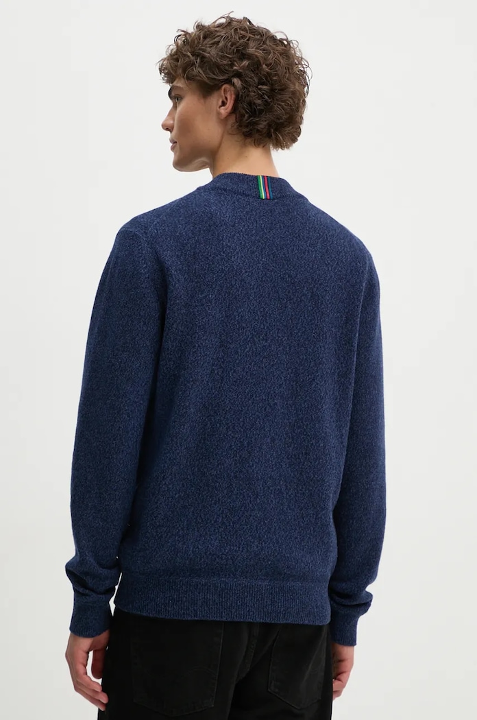 Oblečení Vlněný svetr PS Paul Smith M2R.535X.L21935 námořnická modř