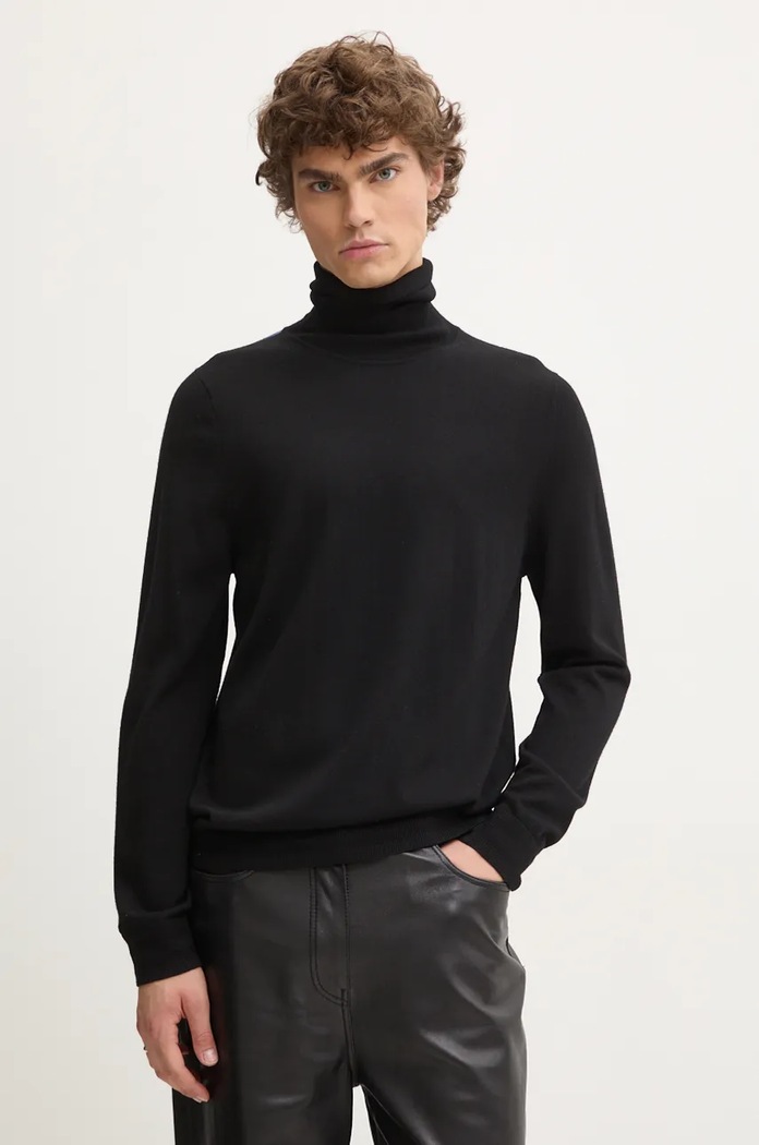 Sveter PS Paul Smith vlna čierna M2R.983Y.N21861