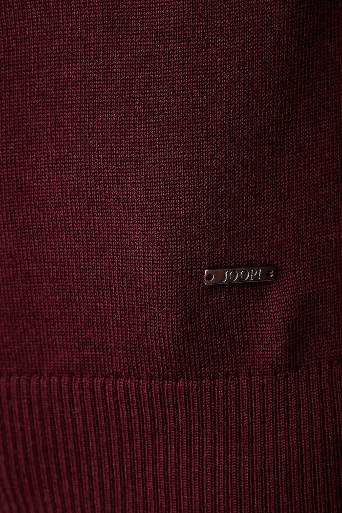 Sweter męski wełniany Joop! bordowy 30032606
