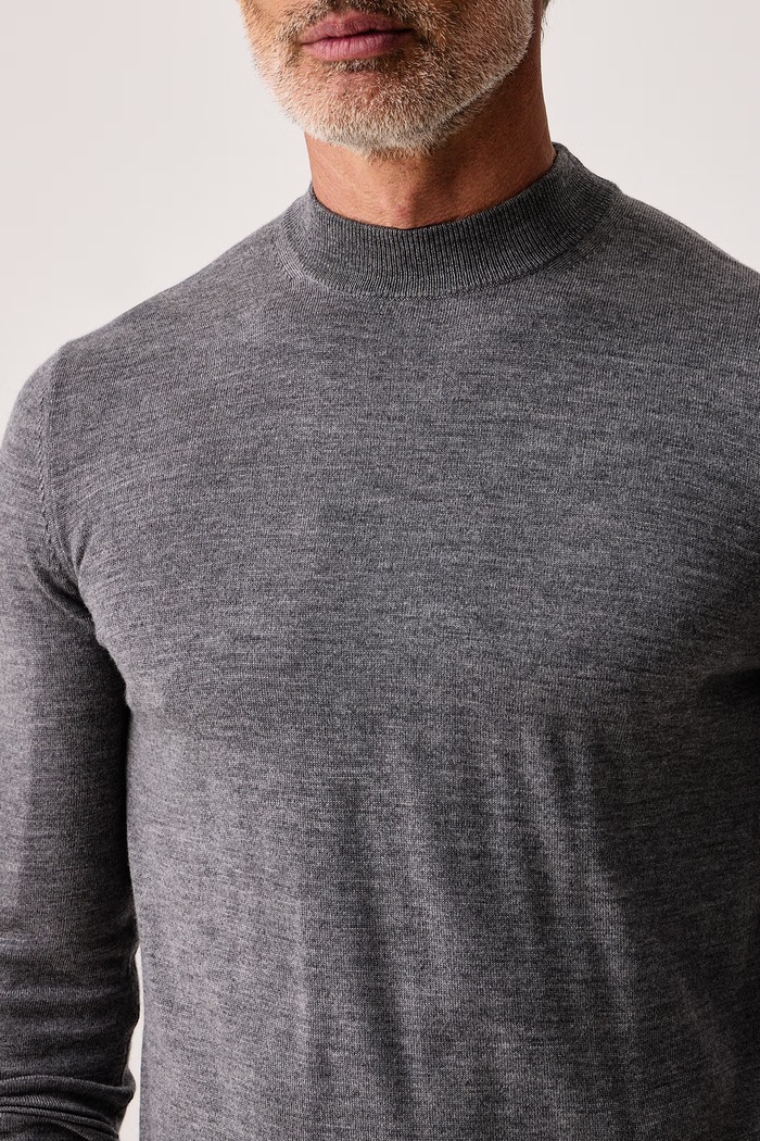 Sweter męski wełniany Joop! 30032606 szary