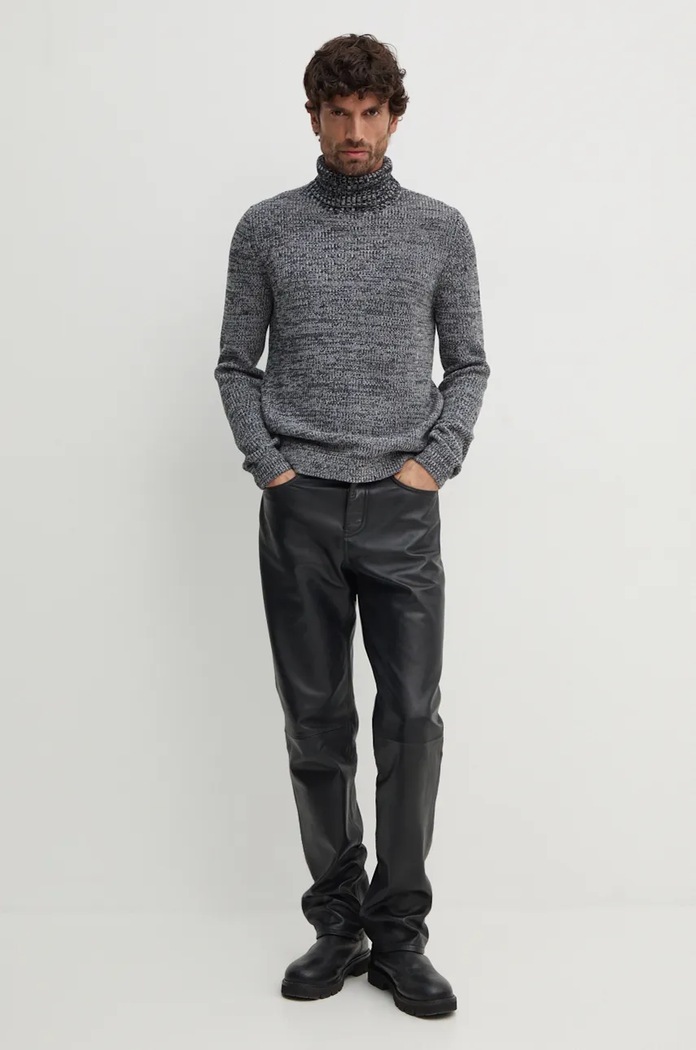 Joop! sweter 30043430 czarny AW24