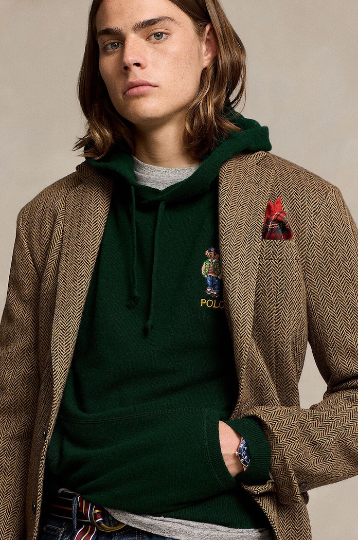Polo Ralph Lauren sweter wełniany 710946003 zielony