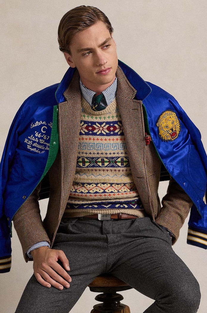 Вълнен пуловер Polo Ralph Lauren 710949291 бежов
