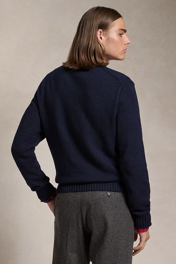 Polo Ralph Lauren cotton jumper 710952384 navy NC24