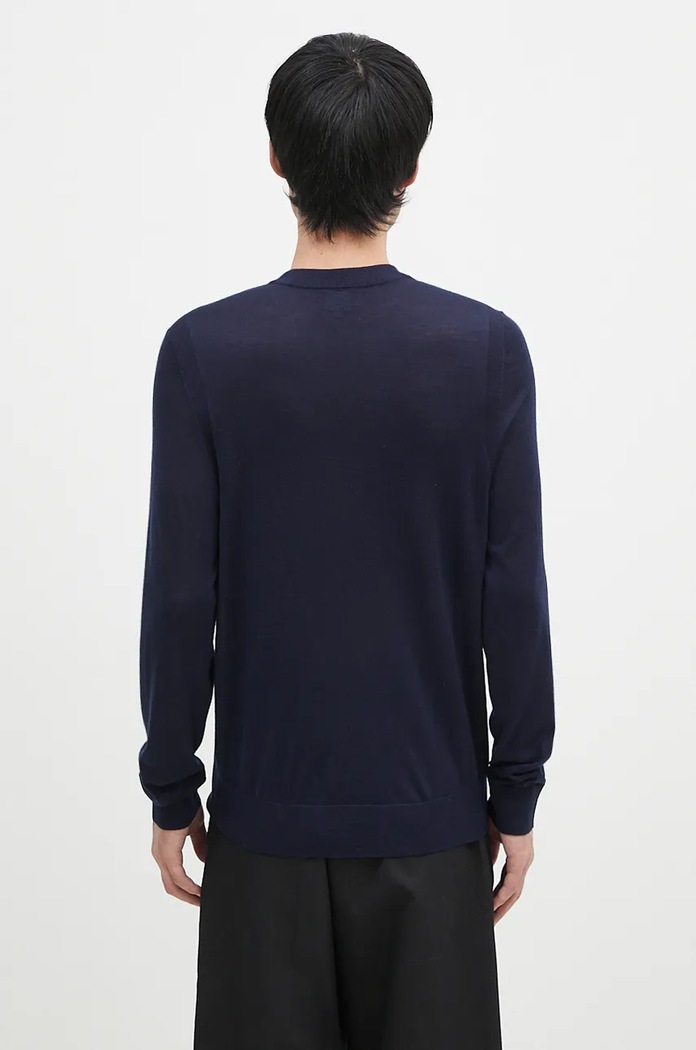 Oblečení Vlněný svetr Paul Smith M1R.562X.M02093 námořnická modř