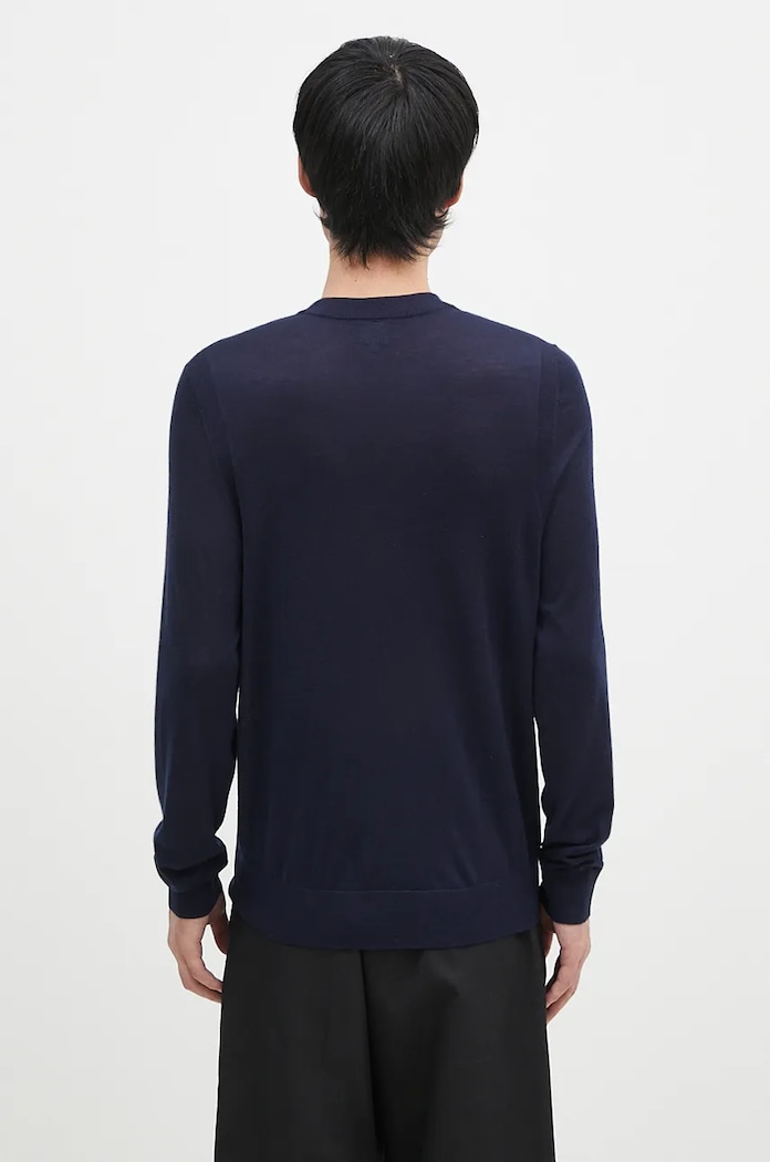 Oblečení Vlněný svetr Paul Smith M1R.562X.M02093 námořnická modř
