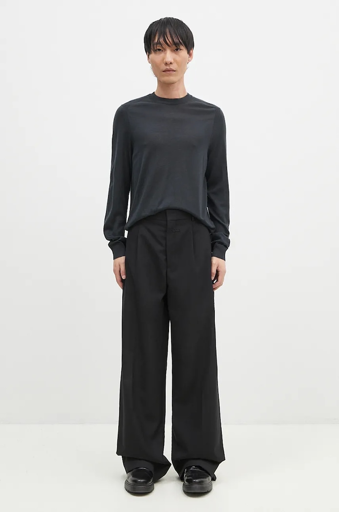 Paul Smith sweter wełniany M1R.562X.M02093 szary