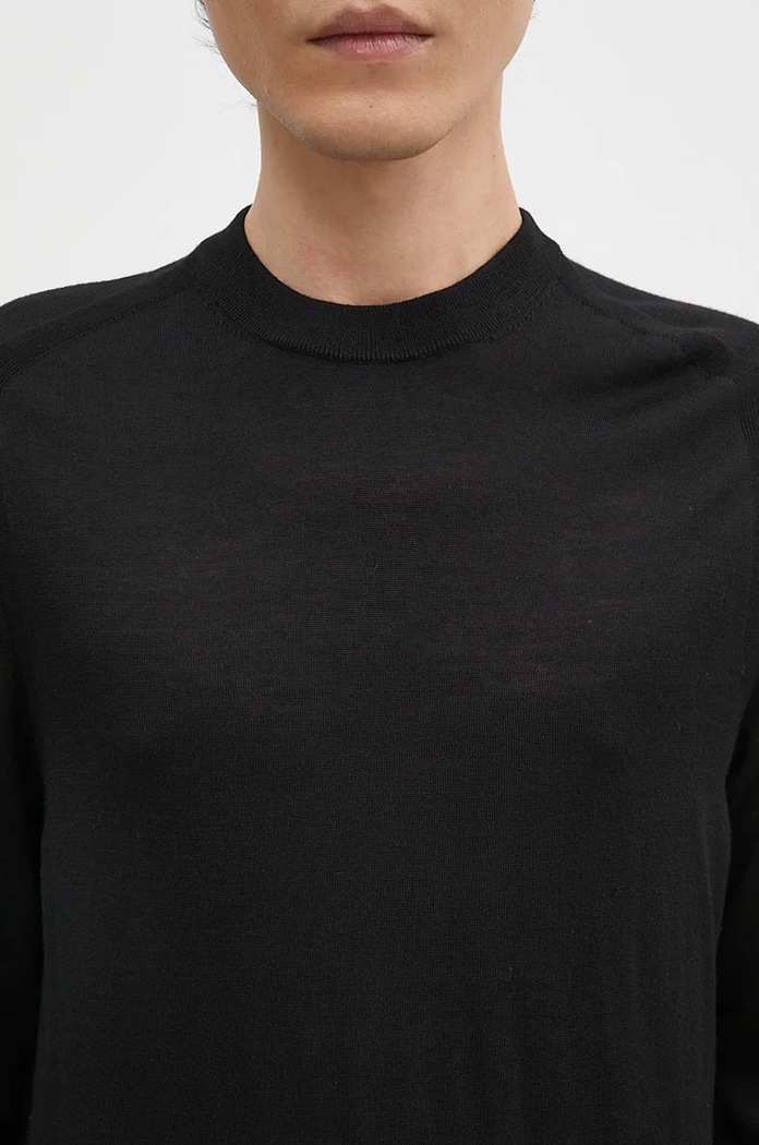 Paul Smith sweter wełniany czarny M1R.562X.M02093
