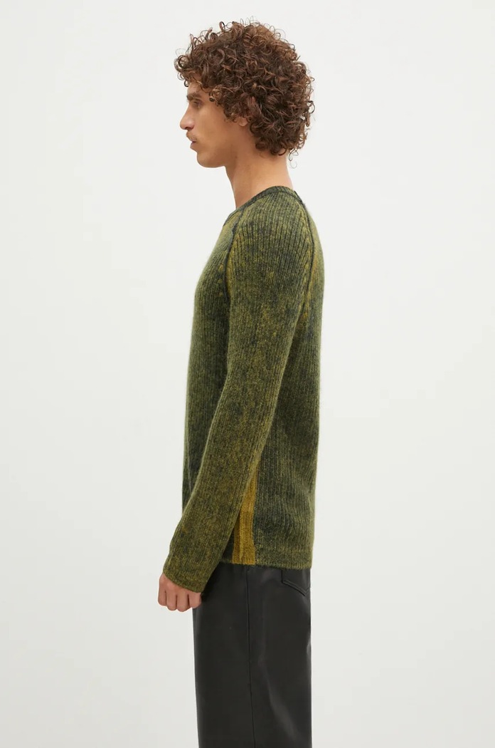 Paul Smith sweter wełniany M1R.912Y.N02506 zielony AW24