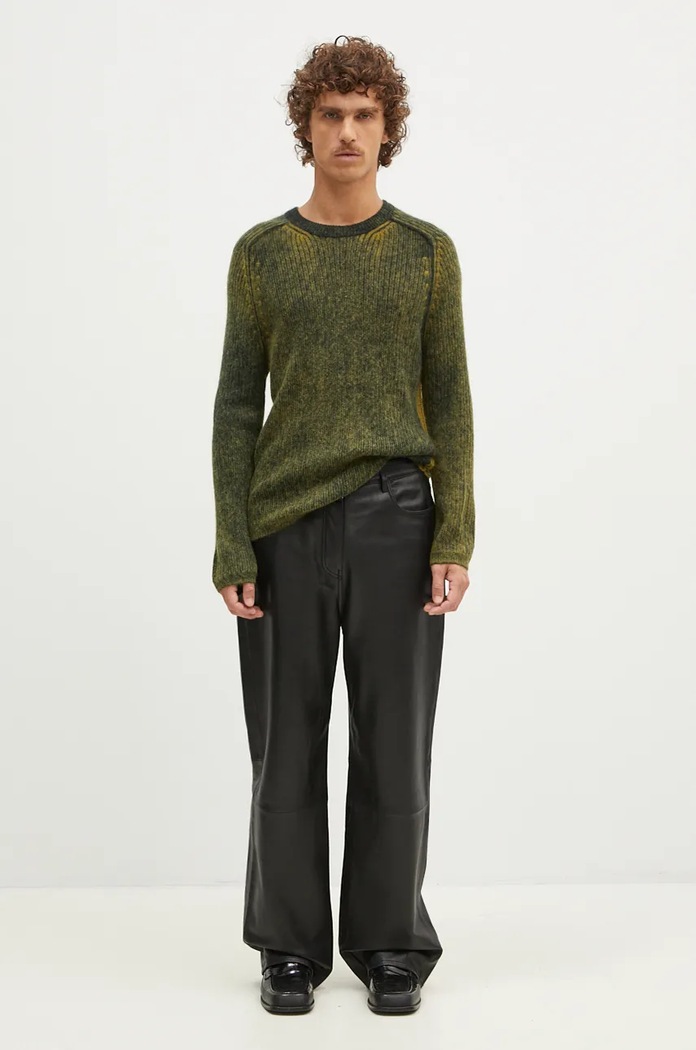 Paul Smith sweter wełniany M1R.912Y.N02506 zielony