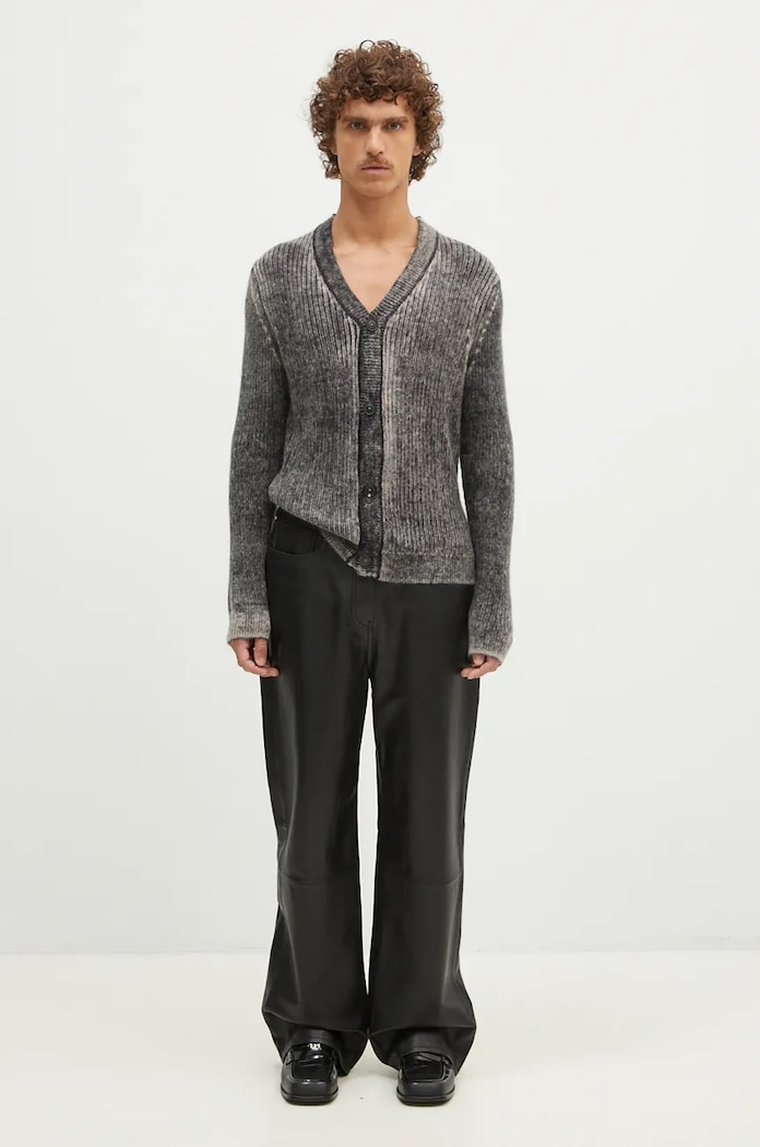Paul Smith kardigán gyapjú keverékből M1R.917Y.N02506 szürke