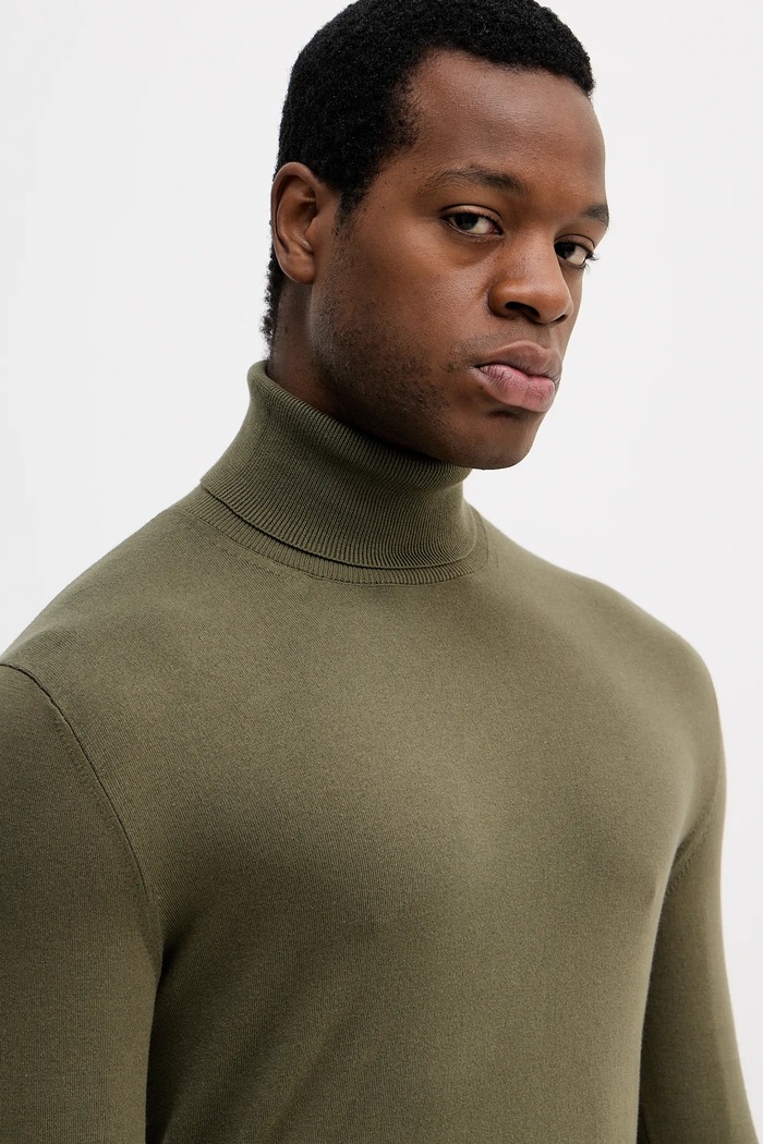 Sisley pulover verde 10F2S2244