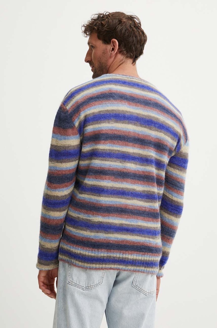 Îmbrăcăminte A.P.C. pulover de lana pull bryce WPABG.H23358 gri