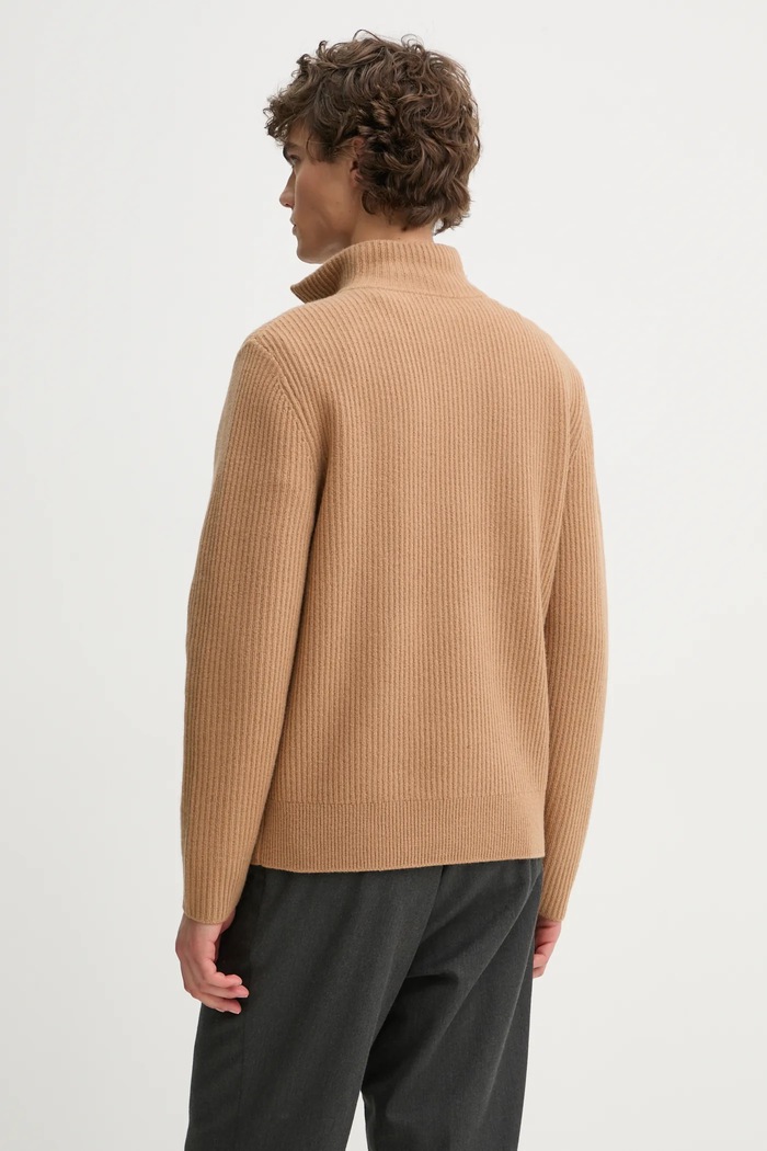 Oblečení Vlněný svetr A.P.C. pull alex WVBAJ.H23057 hnědá