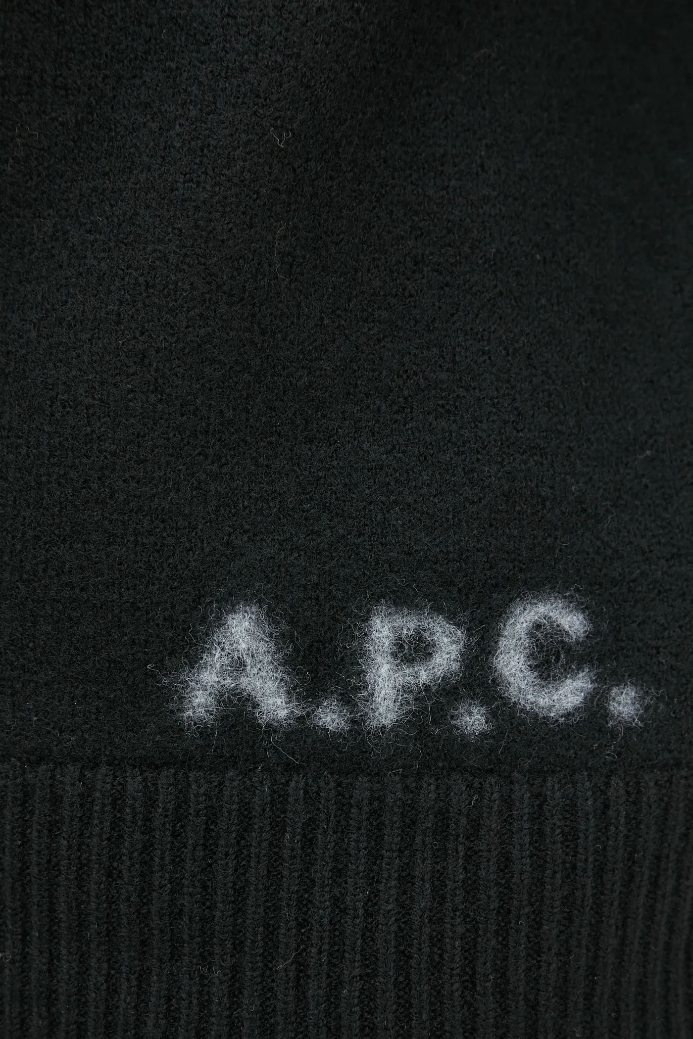 A.P.C. pulover pentru bărbați din lână Pull Edward WVBDJ.H23059 negru