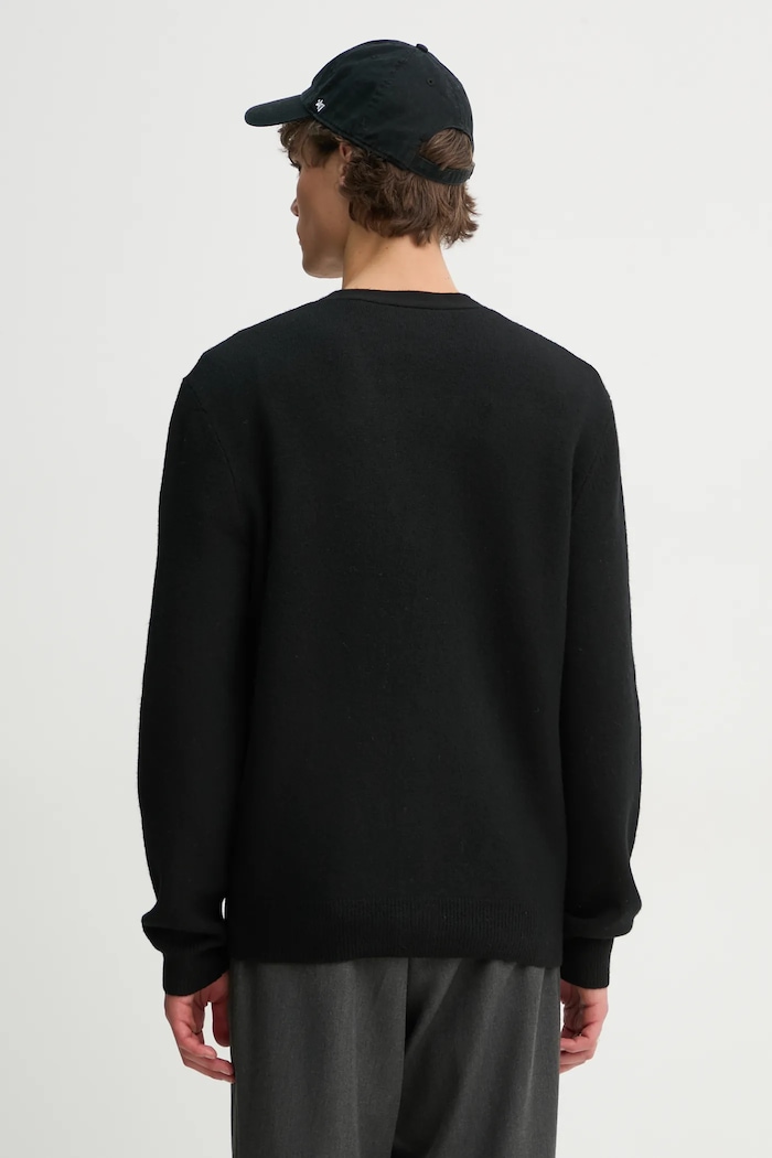 Clothing A.P.C. woolen cardigan kenny WVBDK.H22305 black