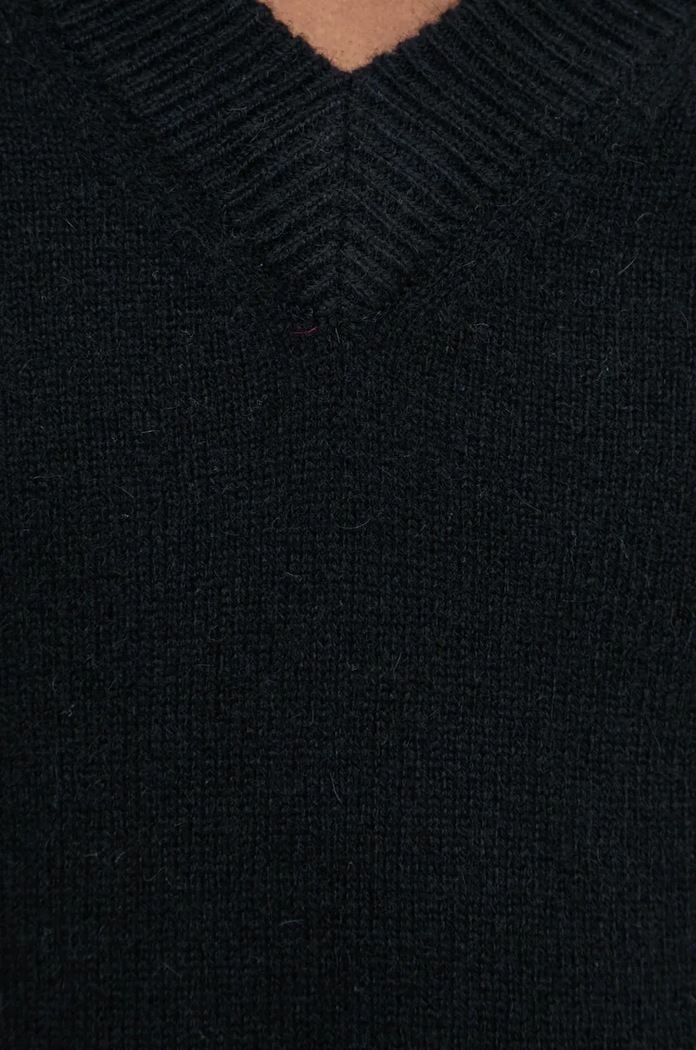 Vuneni pulover A.P.C. pull dany WYAAD.M23380 crna